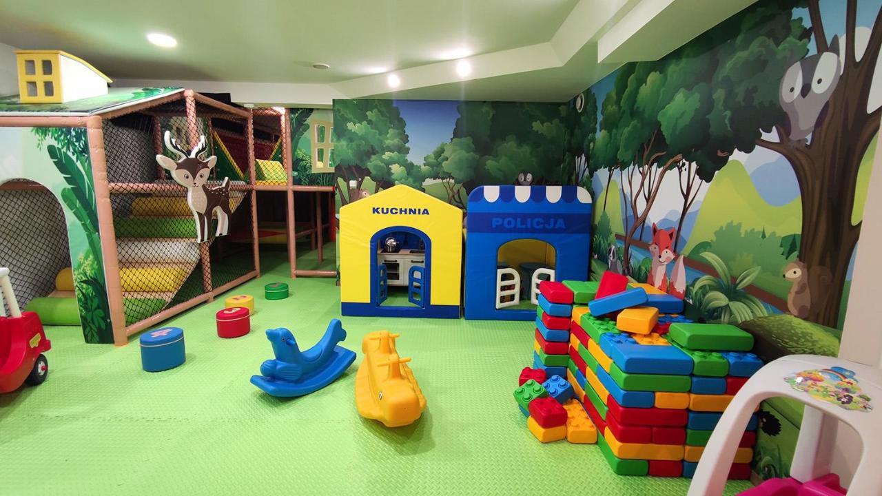 Sajmino Family House Hotel Ostroda Luaran gambar